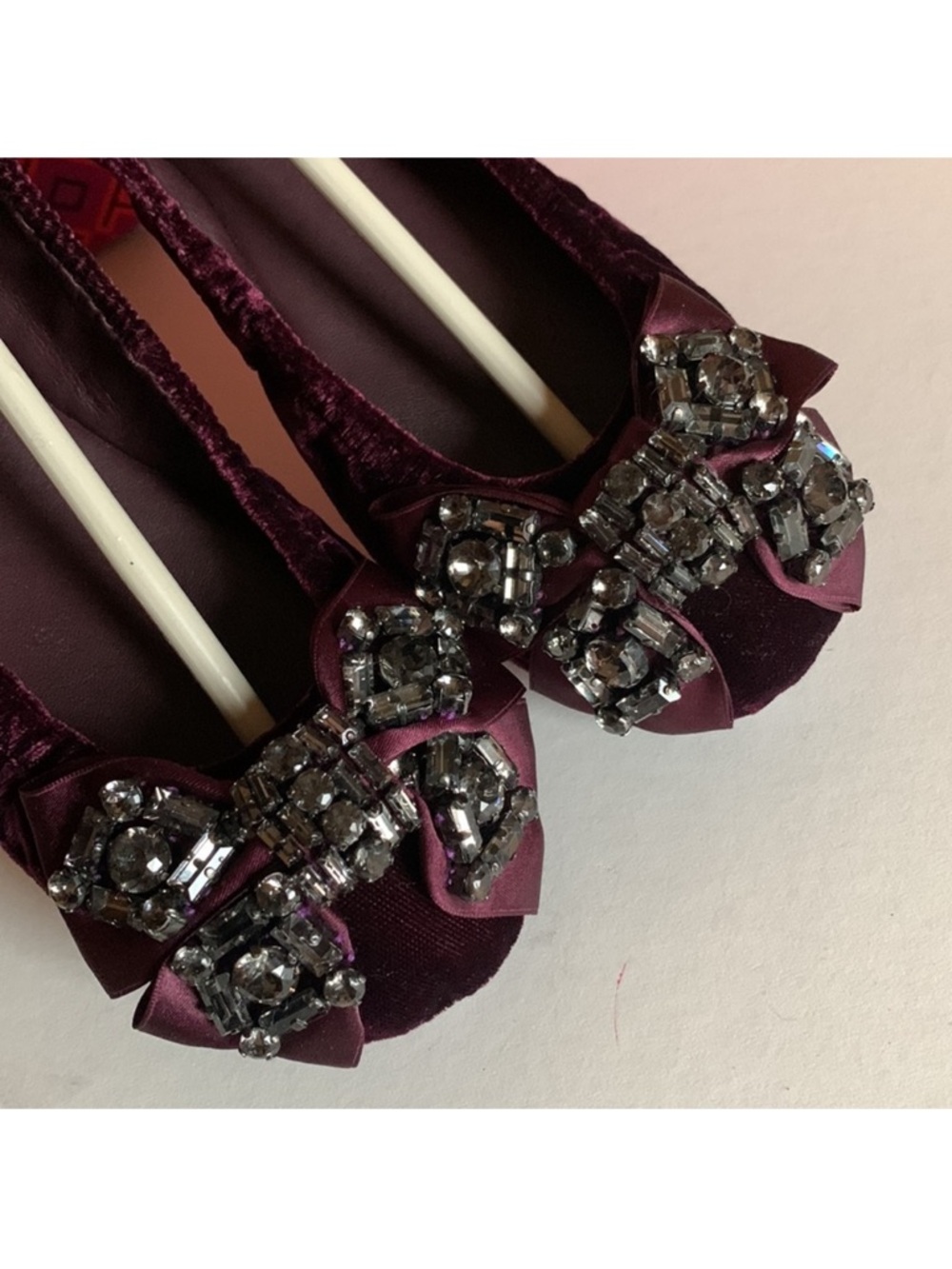 Tory Burch velvet flats